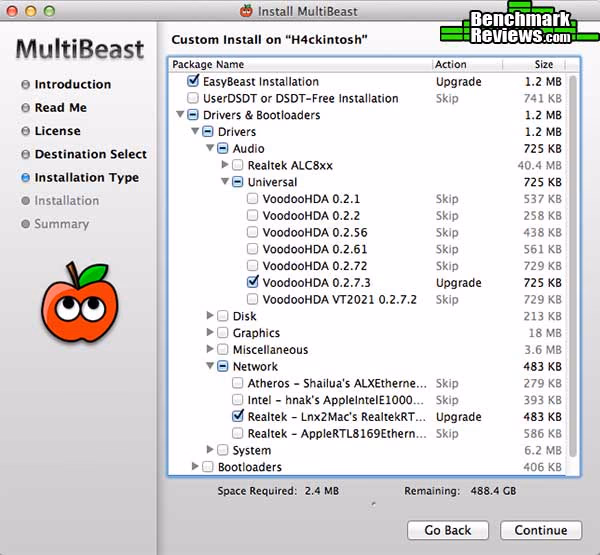 Hackintosh 2013 Multibeast Settings