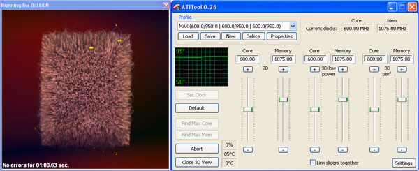  ATITool Artifact Scan