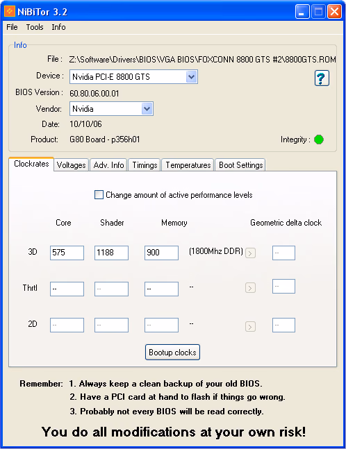 NiBiTor 8800GTS Default