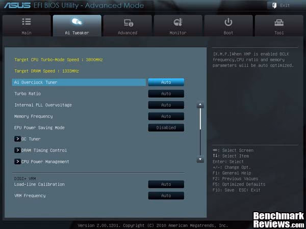 SandyBridge OC Analysis UEFI