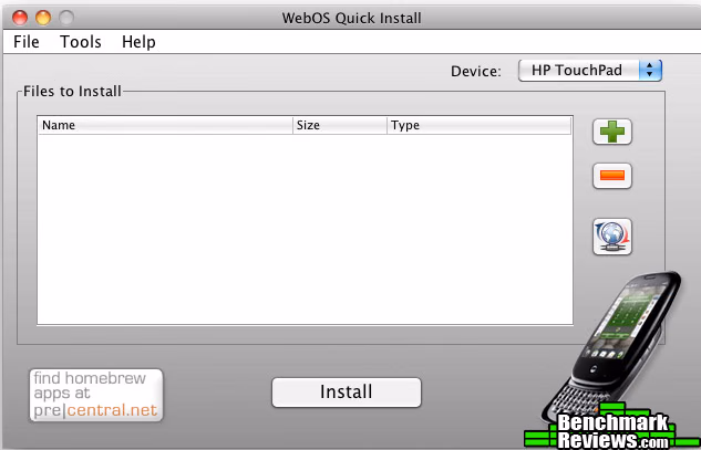 Webos Quick install1