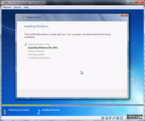 Microsoft Windows 7 Install