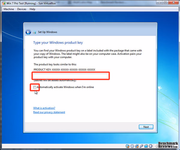 Microsoft Windows 7 Install