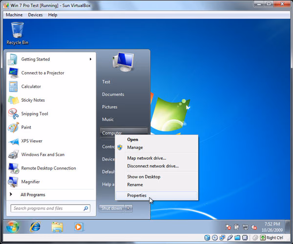 Microsoft Windows 7 Install