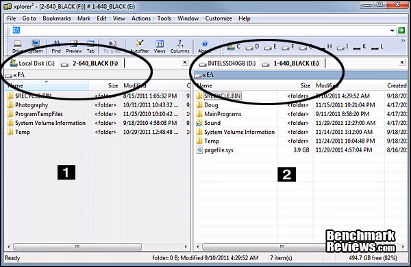 xplorer2 Tabs