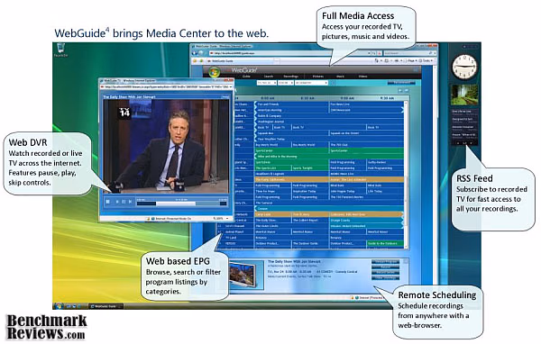 Windows Media Center Webguide MCE