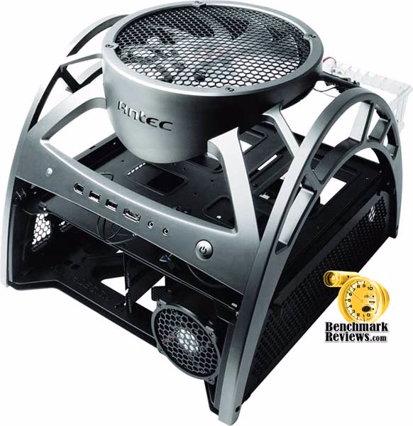 Antec Skeleton, corner view