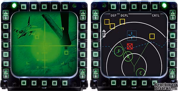 Thrustmaster MFD Cougar Pack Flight Sim Modules