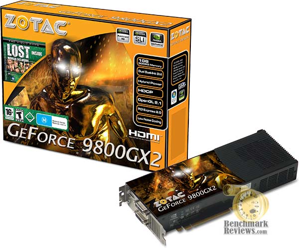 ZOTAC Announces GeForce 9800GX2 based Graphics Card