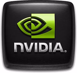 NVIDIA Black Square 3D Logo 250px
