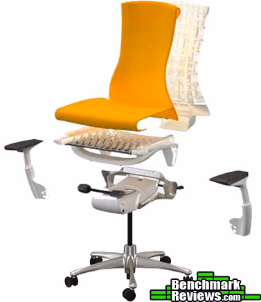 Herman Miller Embody Chair Exploded