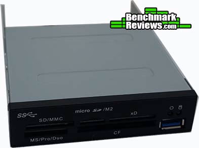 Silverstone FP37B USB3.0 SDXC Cardreader
