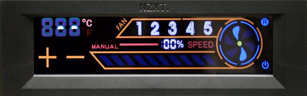 NZXT Sentry 2 Touchscreen Face