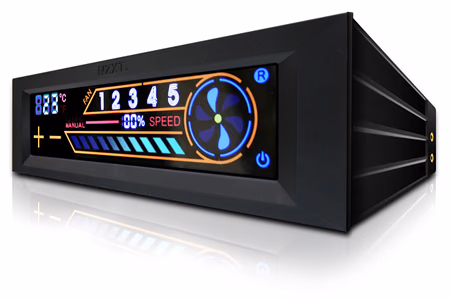 NZXT Sentry 2 Touchscreen Leftangle