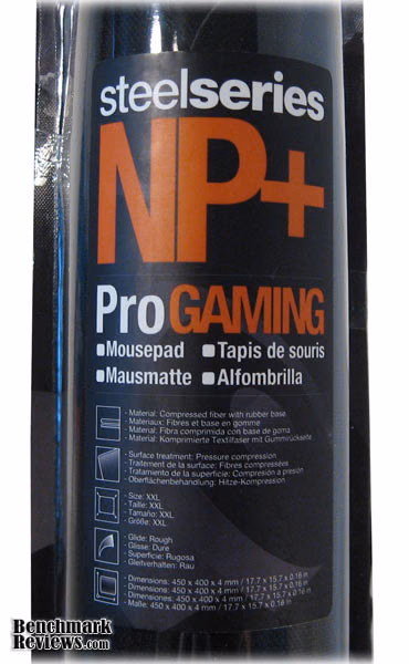 Steelseries NP%2b Mousepad, front view