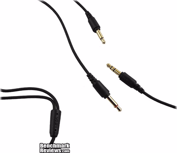 RHA CA 200 Black Headphones Cable Connections