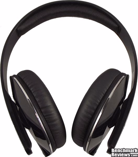 RHA CA 200 Black Headphones Front View