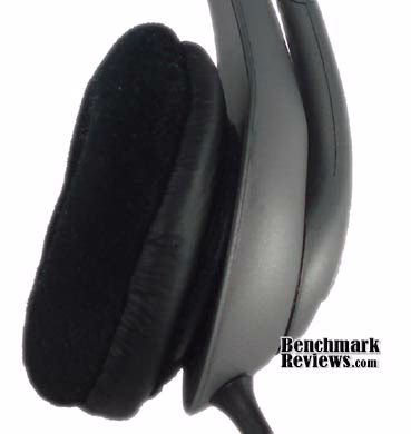 Cyber Acoustics AC-401 Headset Ear Front