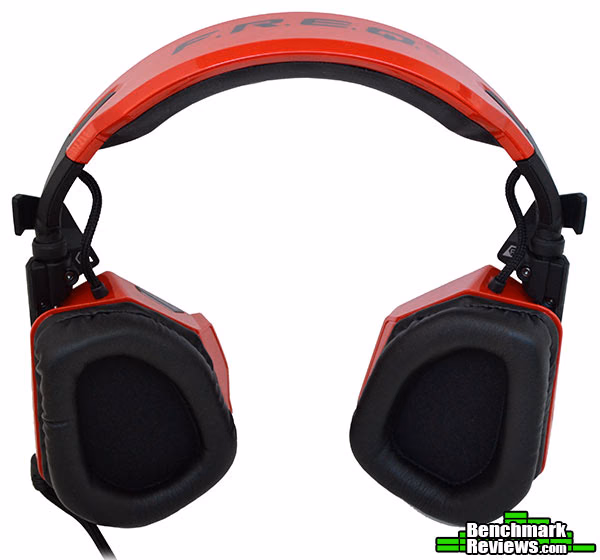 Mad Catz FREQ 5 Gaming Headset, front view