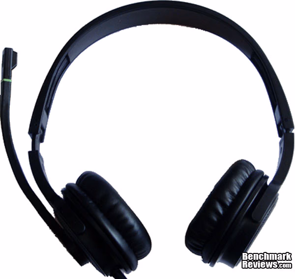 Genius HS03U Headset, rear view