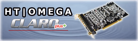 HT Omega Claro Plus+ AD8620BR Op Amp HD Sound Card 
