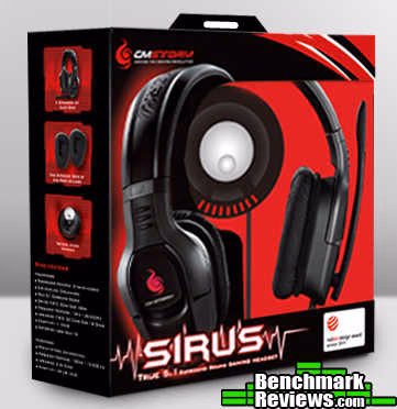 CM Storm Sirus 5.1 Surround Sound Gaming Headset