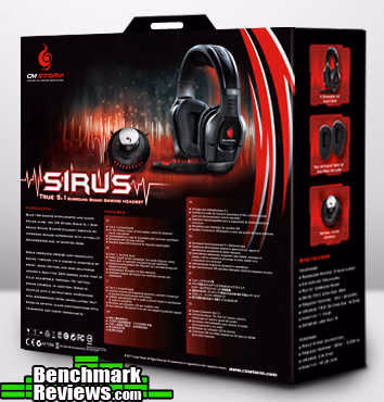 CM Storm Sirus 5.1 Surround Sound Gaming Headset