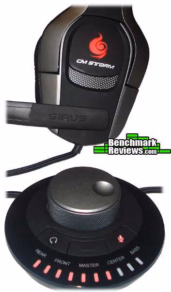 CM Storm Sirus 5.1 Surround Sound Gaming Headset