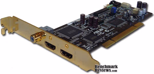 ASUS HDAV13 Front, bottom view