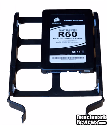 Corsair Obsidian 650D Drive Bay Full