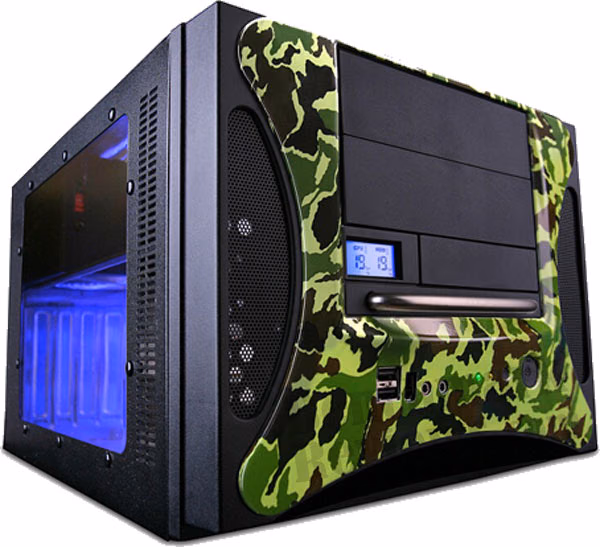Apevia X-Qpack 2 CM500 Camouflage SFF Case