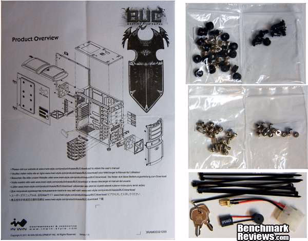 In Win BUC Comp Case Parts Set A 001