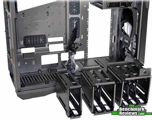NZXT Phantom 630 Drive Cages Out