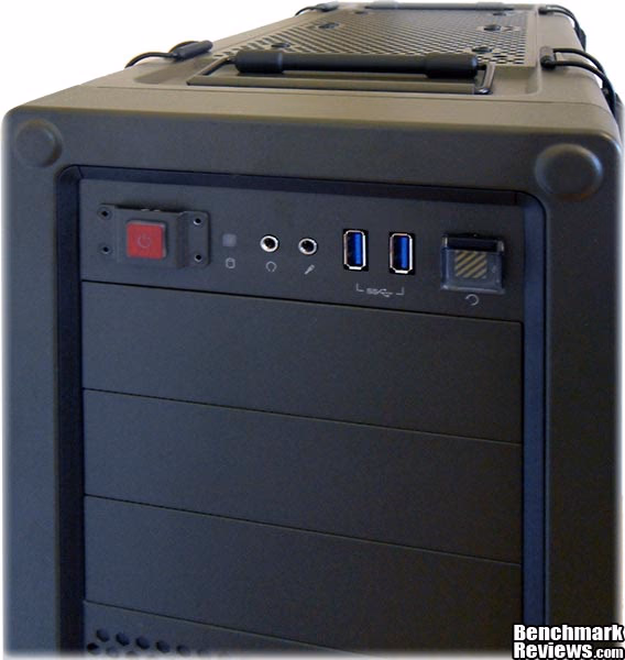 Corsair Vengeance C70 PC Case Front IO