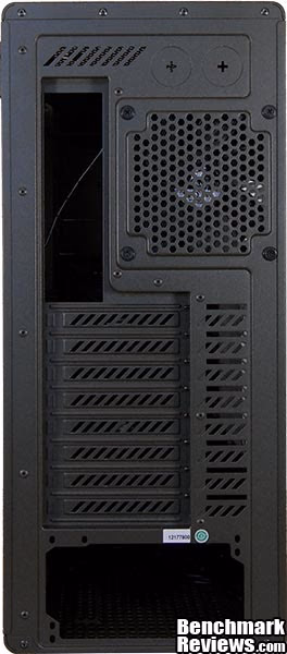 Corsair Vengeance C70 PC Case, rear view