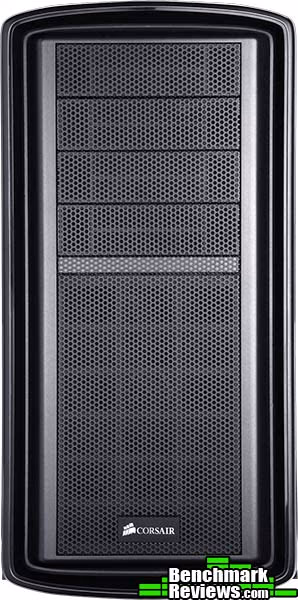 Corsair Graphite 600T, front view
