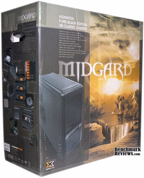 Xigmatek Midguard Computer Case CPC T55DB U02, box