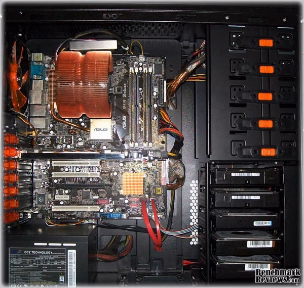 Xigmatek Midguard Computer Case CPC T55DB U02 Cable Routing
