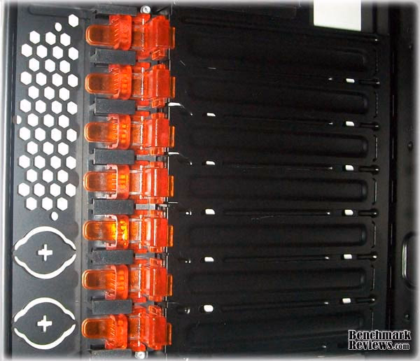Xigmatek Midguard Computer Case CPC T55DB U02 Expansion Card Tool Less Clips