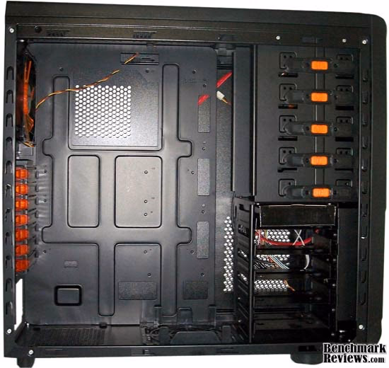 Xigmatek Midguard Computer Case CPC T55DB U02, inside