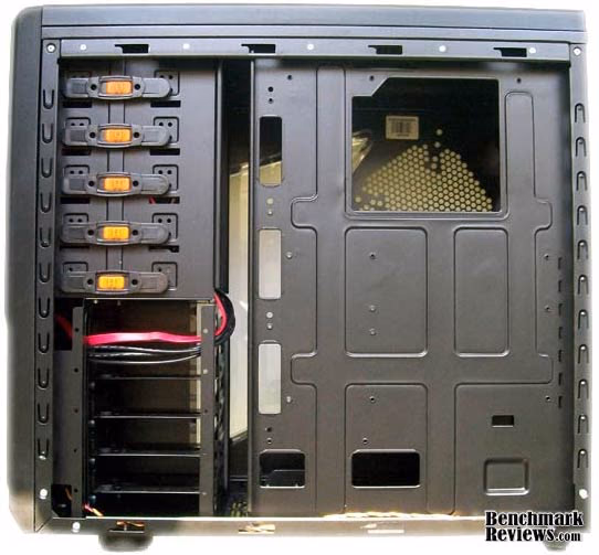 Xigmatek Midguard Computer Case CPC T55DB U02 Right, open