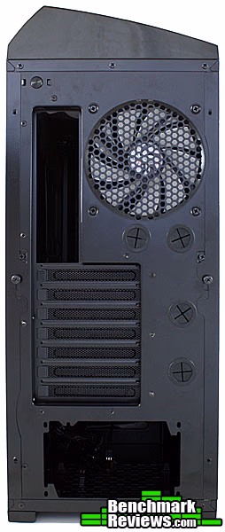NZXT Phantom Exterior, rear view