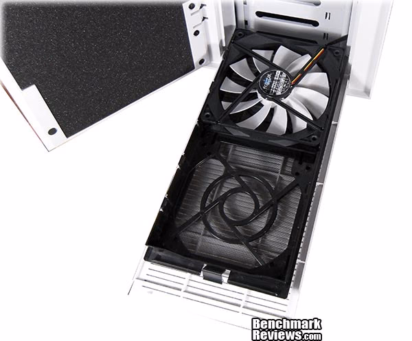 Fractal Design Define R4 Arctic White Case Front Fan Holder