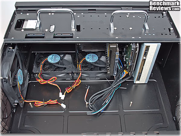 SilverStone Grandia GD07 HTPC Case Drives, installed