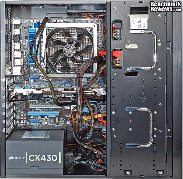 SilverStone Grandia GD07 HTPC Case Side View All In