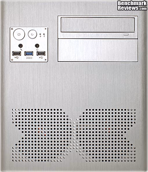 XIGMATEK Gigas MicroATX PC Case Front Full