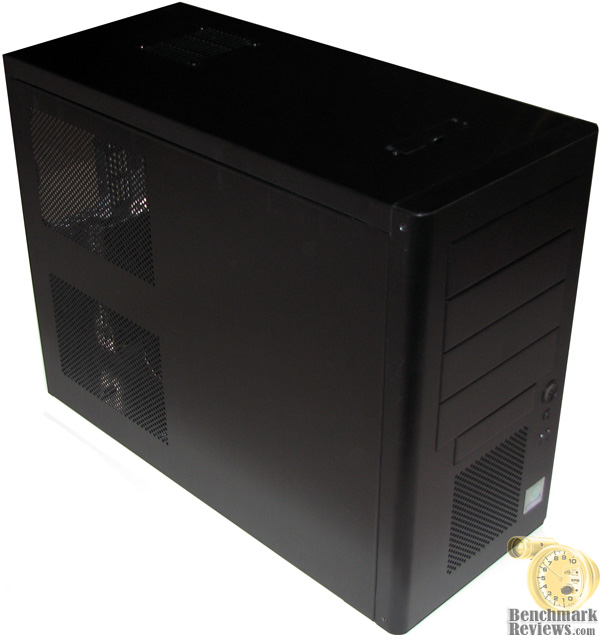 Lian Li PC-A58B Black Aluminum Alloy Mid-Tower ATX Case 