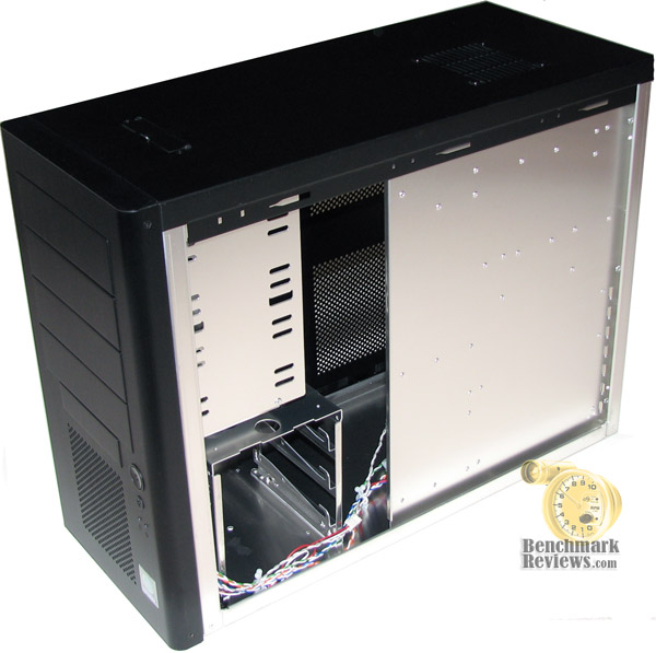 Lian Li PC-A58B Black Aluminum Alloy Mid-Tower ATX Case 
