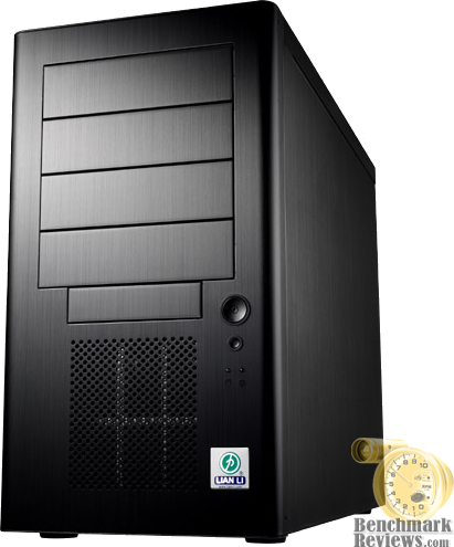 Lian Li PC-A58B Black Aluminum Alloy Mid-Tower ATX Case 