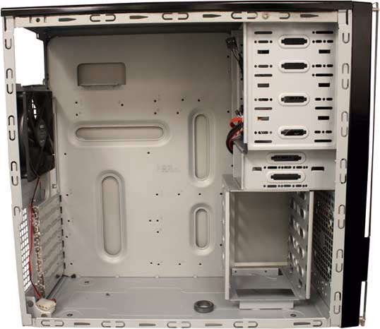 NZXT Alpha Open, side view